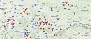 Ausschnitt Landkarte Gute Geschäfte